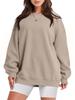 Autumn Winter Women Loose Velvet Sweatshirt Fashion Solid Color Top