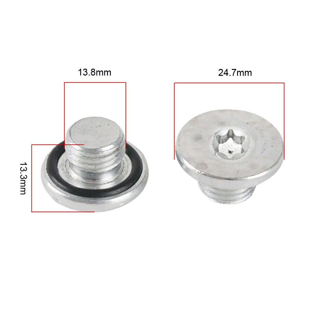 Car Accessories Oil Drain Plug M14 X 1.5 Oil Pans 0.55\"x0.98\"(H*D) 14x25mm Aluminium Alloy For Opel Corsa/Zafira