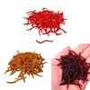 100/50PCS Fishing Lure Lifelike Fishy Smell Red Worms Soft Bait For Carp Bass Silicone Artificial Bait Fishing Accessories HOT