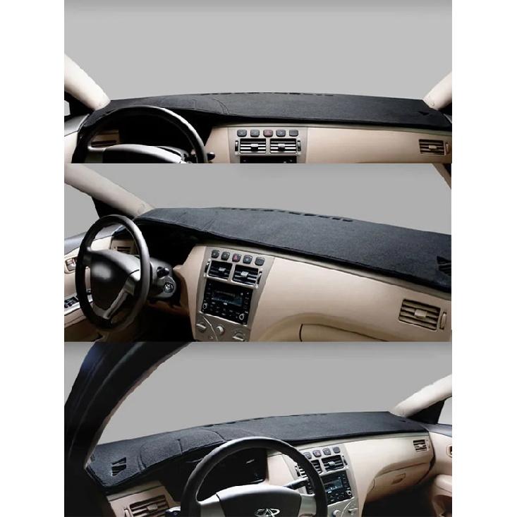 For Chery Elara Alia Fora J5 A5 A516 A520 Cowin 3 2006-13 Dashmat Dashboard Cover trument Panel Pad Anti-Dirt Proof Dash Mat