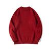 [Year of the Snake New Year Edition] Red Sweater for Men, New Winter Style, Unisex Couple Outfit, Thickened Men's Knitwear