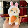 Mofusand Shark Cat Plush Keychain With Keyring For Bag Decor And Collectors Gift