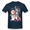 Customization Clothing Sword Art Online Alicization Sao Tshirt  Asuna And Kirito Fashion Short Sleeve For Unisex Tees