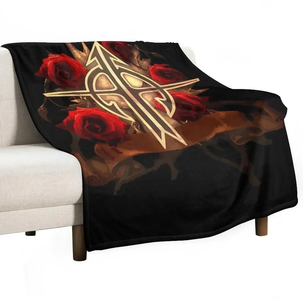 Sonata band arctica Kuscheldecke Ultraweiche Flanelldecke für alle Jahreszeiten