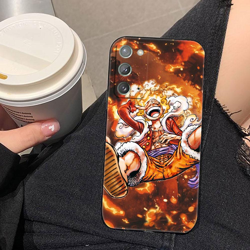 

One Piece Monkey D Luffy Nina Phone Case For Samsung NOTE 20 10 M23 M53 A80 A70 A50 A30 A24 A13 A12 A07 A06 A05S A04 A03S Cover Samsung A07