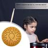 6 inch Steel Tongue Drum  With Drumsticks Tune Percussion Musical Instrument Steel Tongue Drum for Beginners With 11 Tones