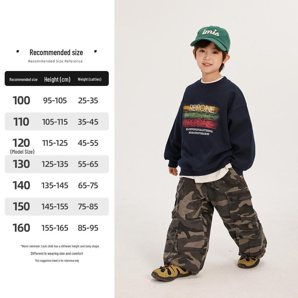 Herbst 2025 Koreanischer Stil Jungen Märchen Sweatshirt - Lässiges Kinder-Oberteil