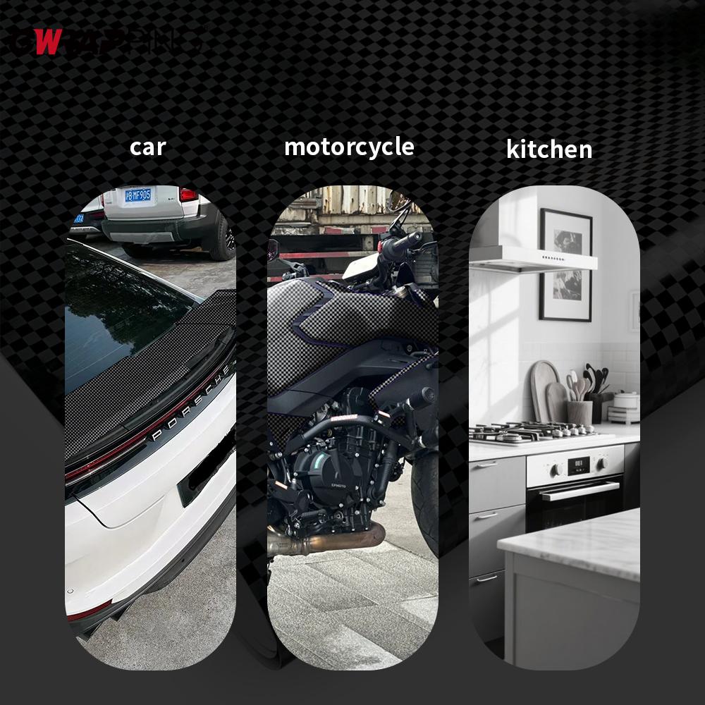 Car Stickers Vinyl Adhesive Silver Grid Matte black Decal Wrap Films Auto Body Decoration Sticker for Motorcycle Car Accessories