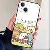 F-Sumikko Gurashi Phone Case For iPhone17,16,15,14,13,12 Plus,Max Soft Silicone Black Cover