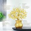 Citrine Crystal Money Tree – Wealth & Prosperity Tree for Home & Office Décor – Spiritual Gift for Good Luck
