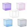 Pote Transparente de Acrílico para Dinheiro Visão Clara Progresso da Poupança Fendas Unidirecionais para Moedas Decoração de Casa