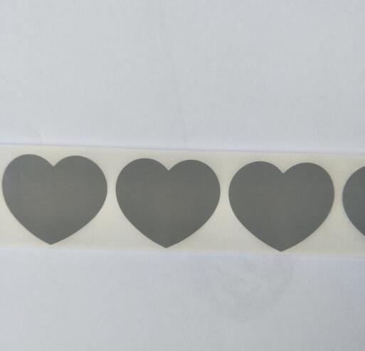 

1000pc/Roll 30*35mm Gold Or Silver Love Heart Scratch Off Stickers,Secret Message/Wedding/Lovers Game Scratching Label Sticker серый