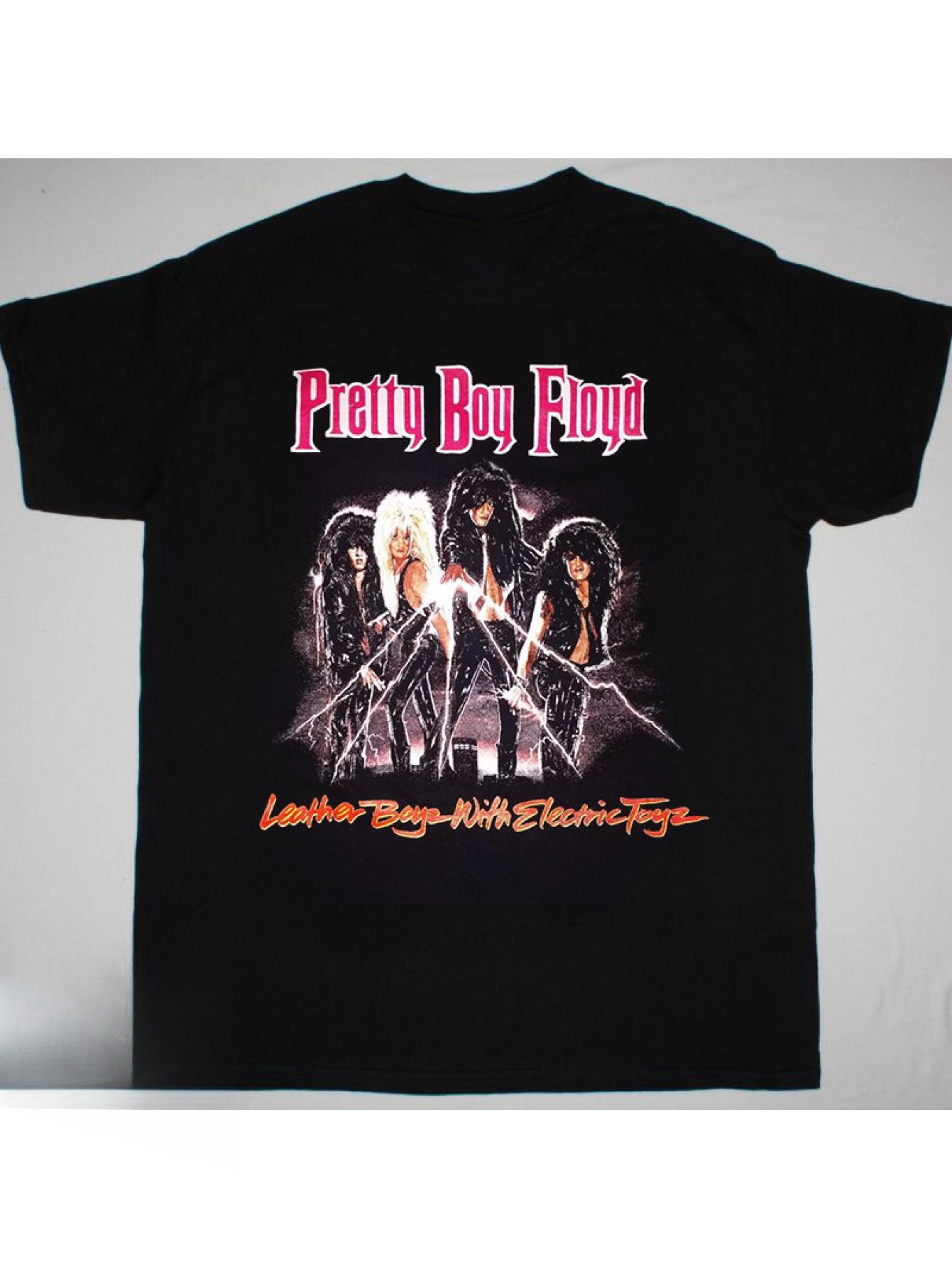 Men S Casual Rock Band Graphic Tee - Pretty Boy Floyd Design XXXXL