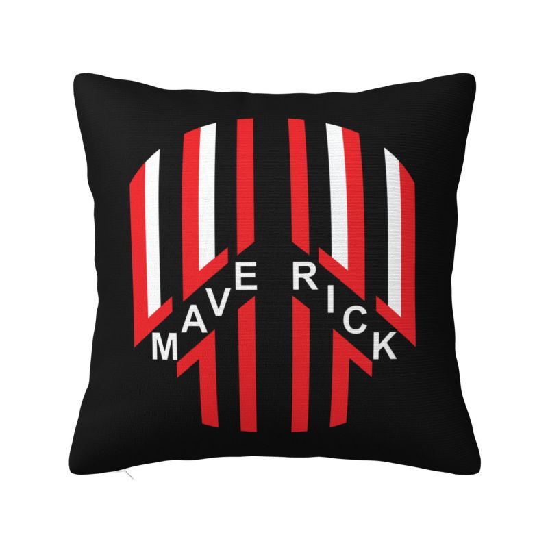 Custom Tom Cruise Maverick Film Top Gun Luxury Throw Pillow Cover Living Room Decoration Cushions for Sofa