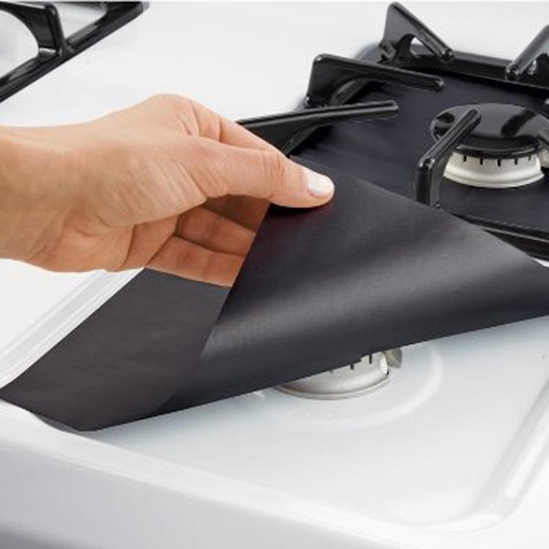 1PCS Tide Clean After Cooks In Kitchen Gas Stove Burner Protector Clean Mat Pad