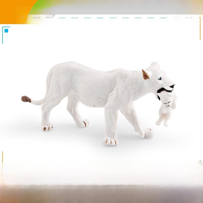 Wild Animal Pvc Model Set With Static Animal Figurines For Collector Display