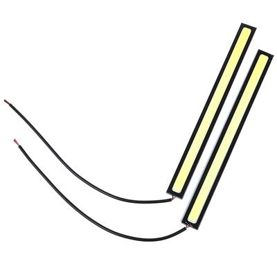 2 Piezas Blanco Super Brillante Cob Coche Impermeable 12V Luz Led Drl Antiniebla Conducción