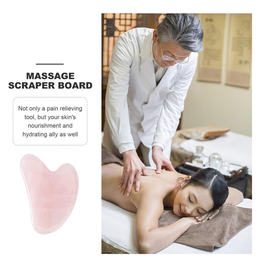 1PC Guasha Massage Scraper Facial Gua Sha SPA Neck Massager Women Portable Face Skin Care Beauty Healty TooL