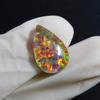 CERTIFIED Natural Boulder Opal 6.60 Carat Pear Cut Multi Color Loose Gemstone P-4254-R