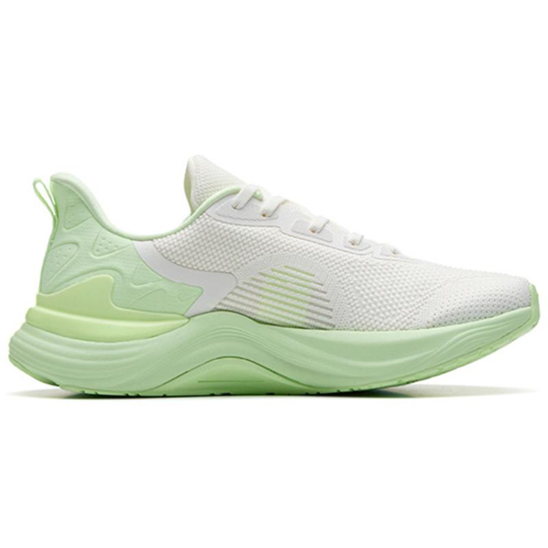 Anta 2.5 Breathable Lightweight Low-Top Running Shoes Women's White Green Sneakers 122235582-7