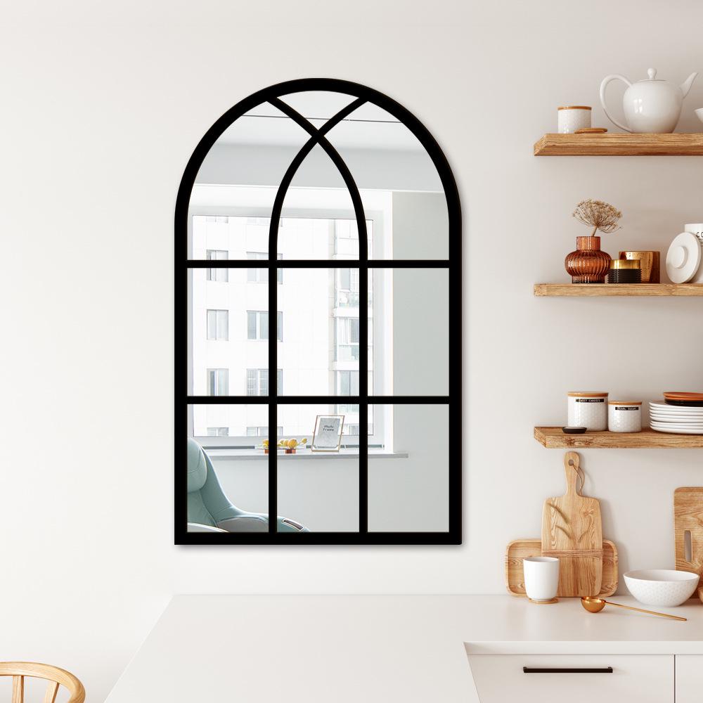 3D Vindusbue Akryl Speilklistremerke - Selvklebende Treveggdekor