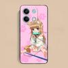 Anime Kinako Hara Mobile Phone Case for Xiaomi Redmi 15 14 13 12 A5 3 2 1 C Plus 4G 5G Colorful Printing Cover Smartphone Luxury
