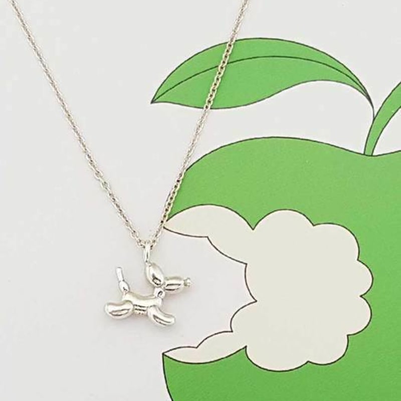 Ollia Balloon Puppy Silver 925 Necklace