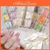 Easy Portable Ornament Nail 1box To Remove Universal Beautiful Shell Pieces For Home