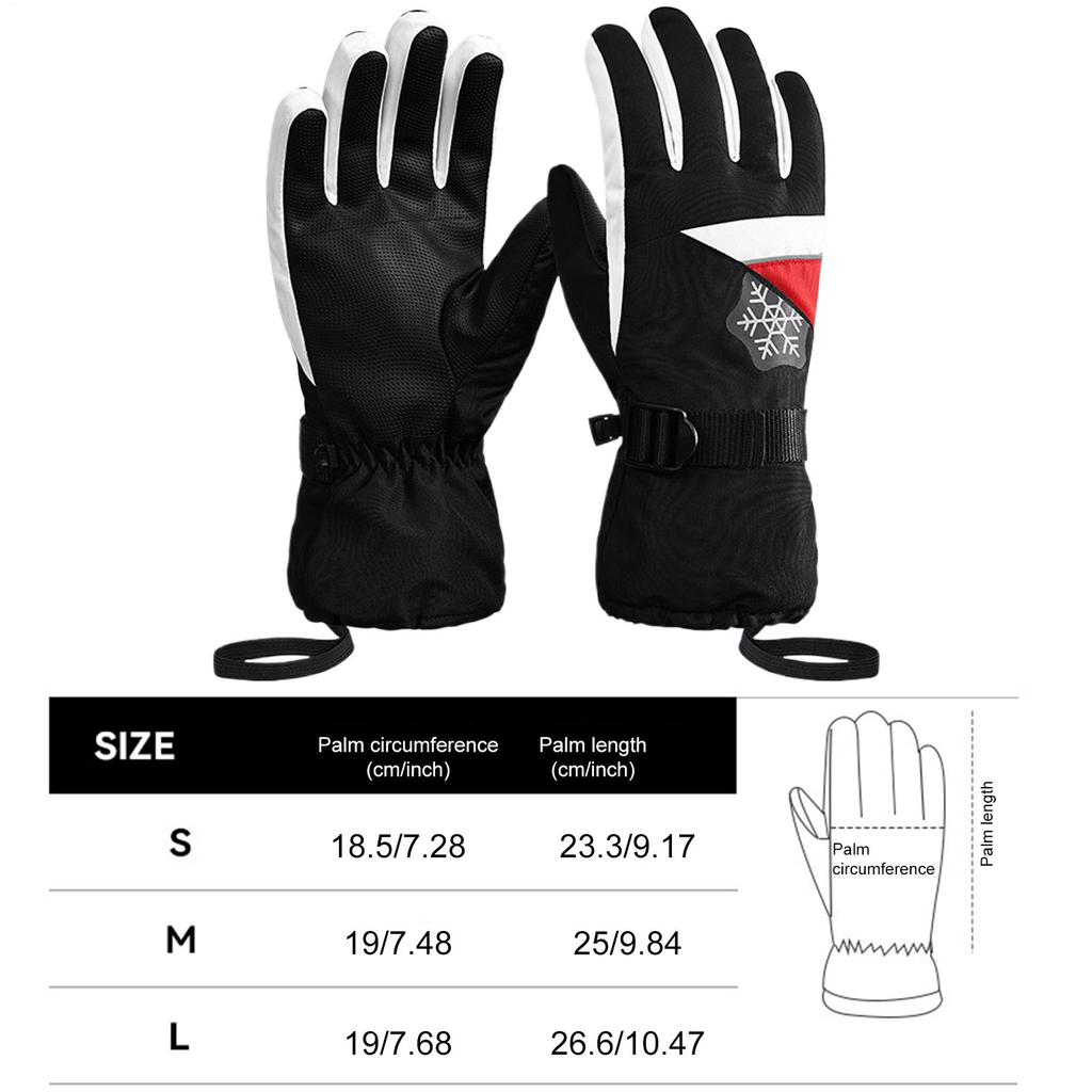 Winter Gloves For Men Thermal Cold Weather Hand Warmers Ski Snow Warm Gloves For Women Motorcycle Riding Driving Biking Running