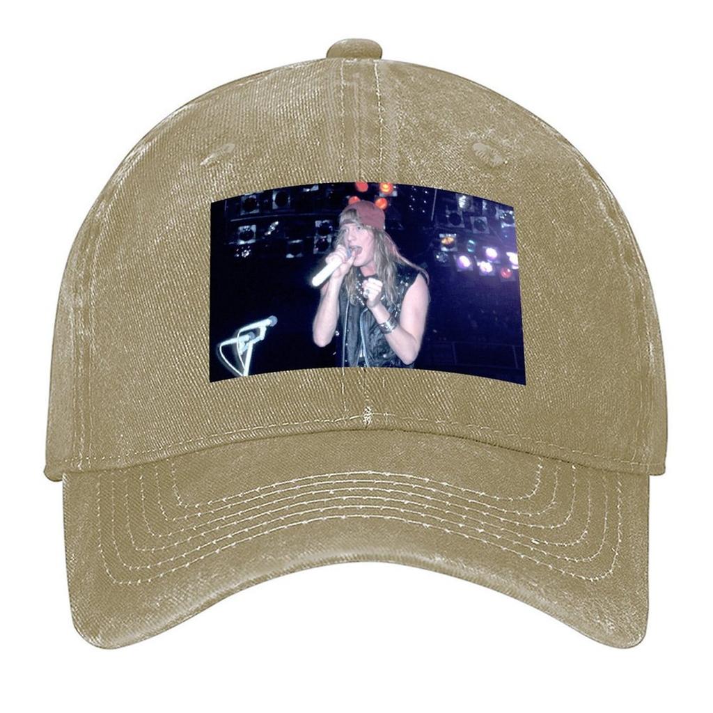 Jani Lane Warrant Photograph Baseball Cap New In The Hat summer hat sailor cap for Unisex Fashion Beach Girl Men's