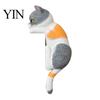 Cat Light Switch Cover 3D Sticker, Decorative Resin Wall Plate Cover, Cute Animal Removable Protection Sticker Stickers, Peel And Stick decorations