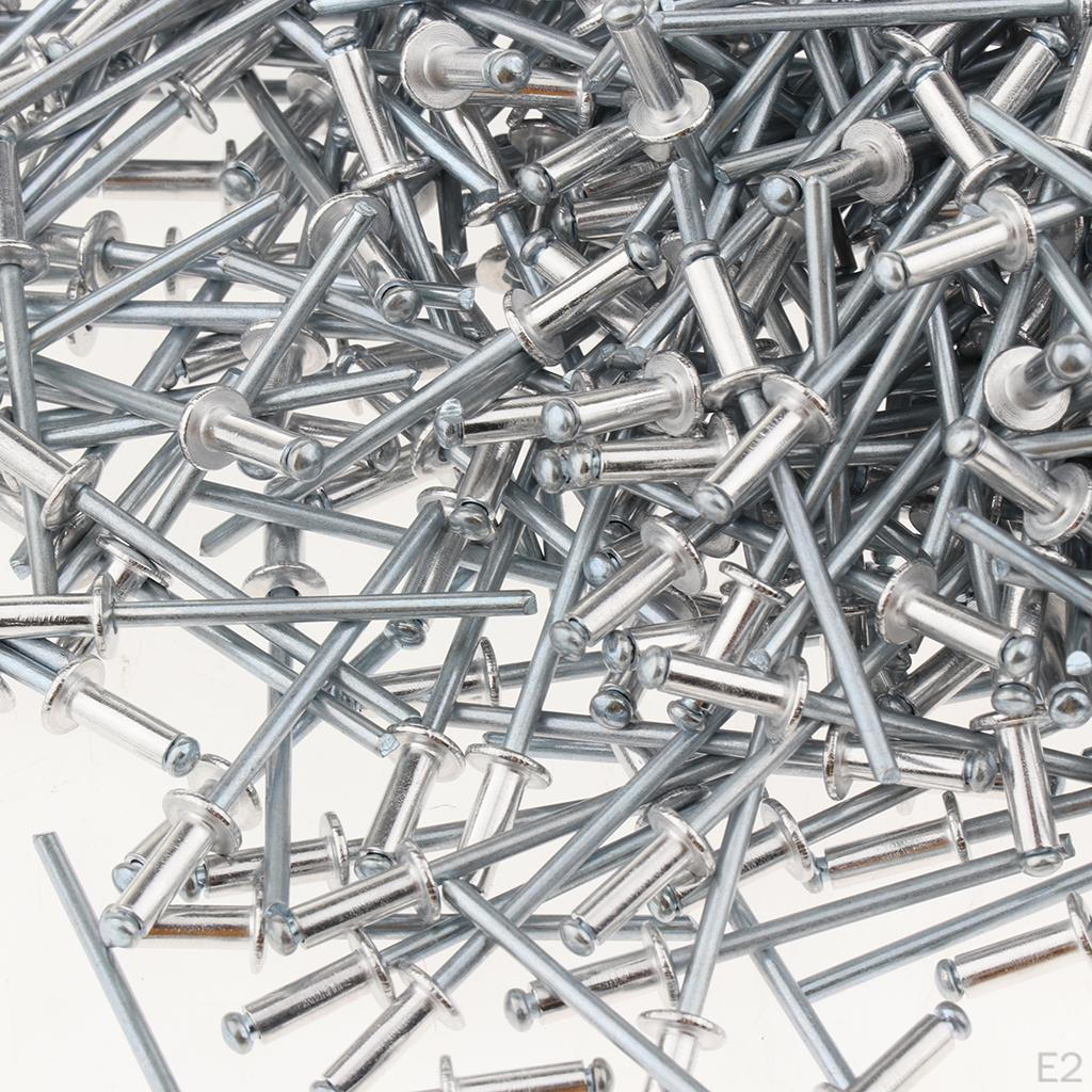 Заклепки алюминиевые прочные 3.0x5mm — фото 4