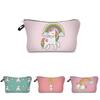 Adorable Unicorn Make Up Bag Emoji Cosmetic Travel Case Ideal For Girls And Ladies