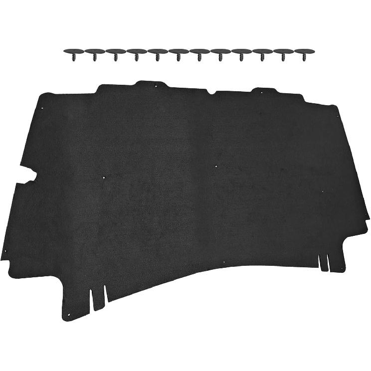 

Теплоизоляционная прокладка капота грузовика, тепловое одеяло с зажимами, подходит для Dodge Ram 1500 2002-2008, Ram 2500 3500 2003-2009