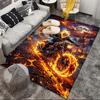 Ghost-Rider On Fire Area Rug Suitable for Indoor And Outdoor,Carpets for Kitchens, Homes, Offices, Living Rooms,Home Decor,Christmas Gift