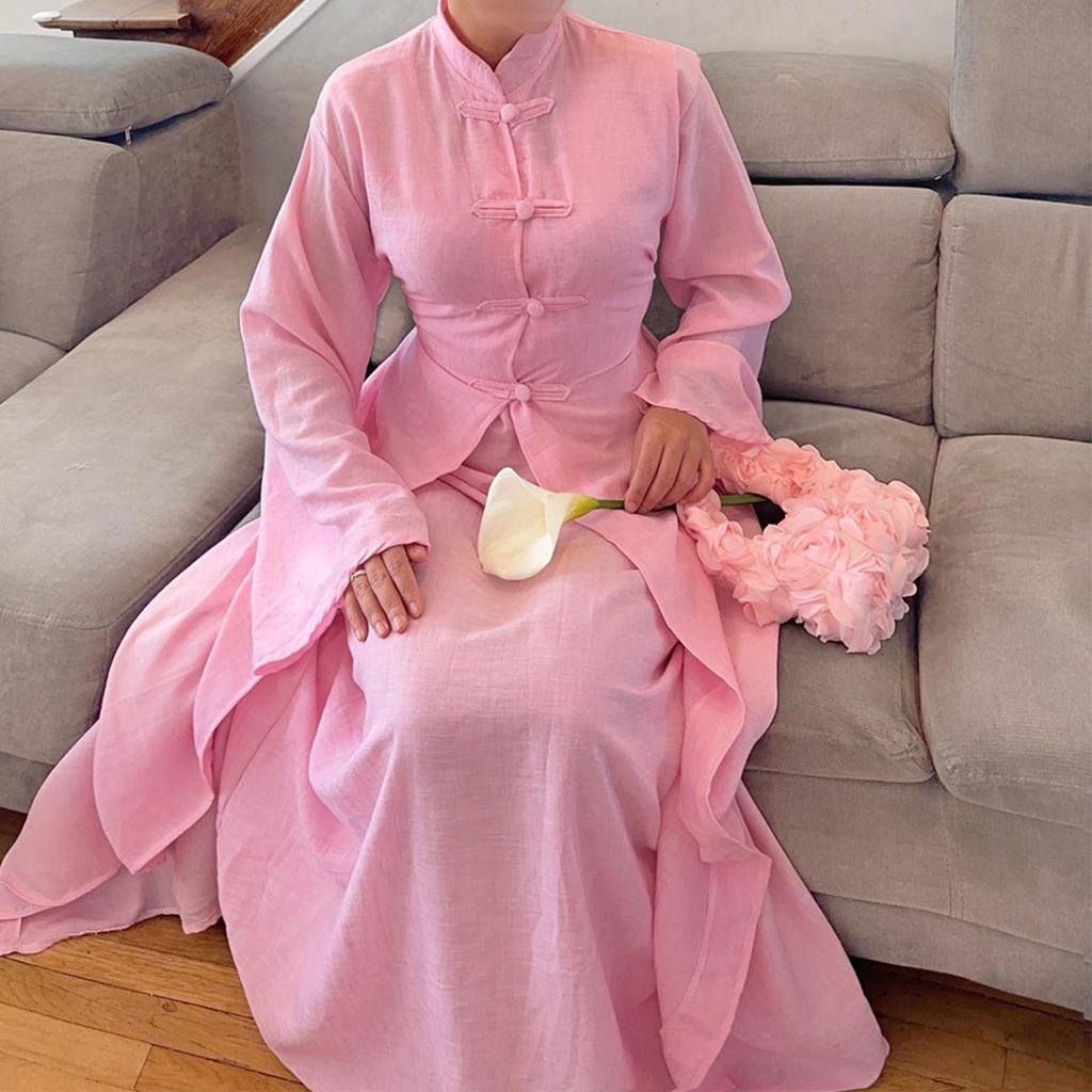 Elegant Inner Wear & Cardigan Two-Piece Set LR1124 - Loriya Dubai Middle East Collection