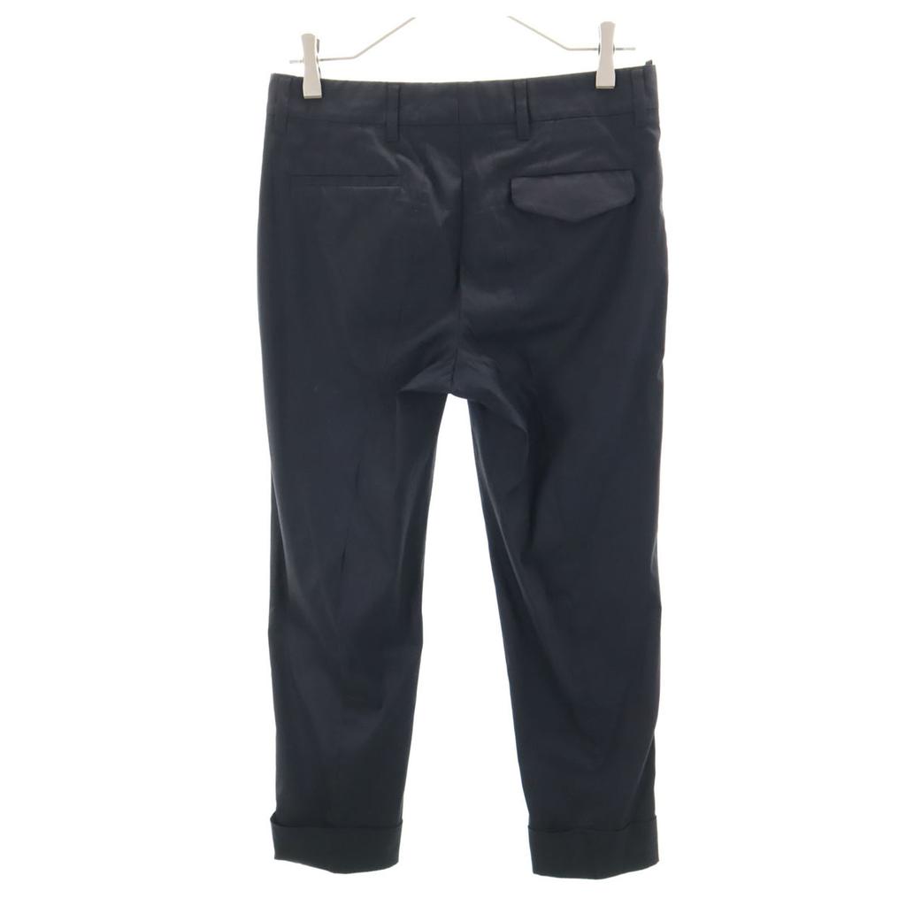 MIUMIU Made In Italy Tapered Pants 38 Black Women Used