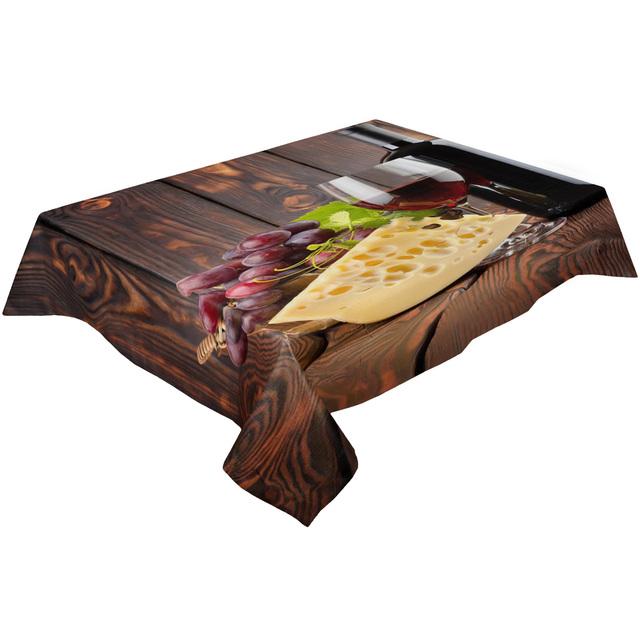 Tovaglia rotonda da collezione birra Impermeabile Decorazione tavolo matrimonio Tovaglia Copritavola cucina Sala da pranzo