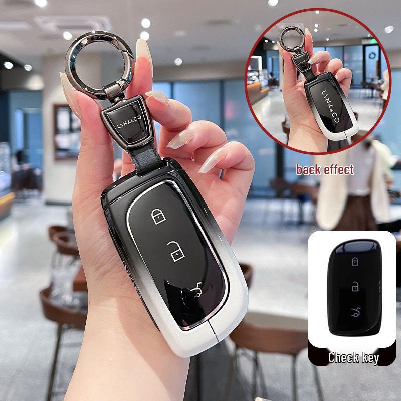 Lynk & Co Z20 Z10 900 Metal Car Key Case Shell - High-End 2025 Fully Enclosed Design