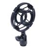 Shock Mount Holder Studio Recording Bracket For Large Mic Clip Black