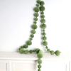 Multicolor Flocking Ball String Mixed Size Christmas Ball String  Home Decoration