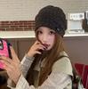 Korean polka dot stack hat headband dual-purpose girls air-conditioned room sleeping hat autumn trendy bag head hat headscarf