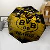Custom Name BVB Theme Automatic Umbrella, Lightweight & Portable, 8 Rib, Perfect for Outdoor Travel, Birthdays, Christmas, Gifts.