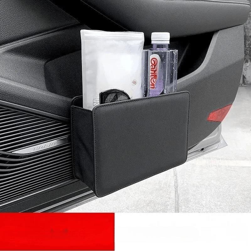 Cestino per auto Scatola portaoggetti per portiera auto Pieghevole Borsa portaoggetti da appendere sullo schienale del sedile Scatola portaoggetti Prodotti per interni auto
