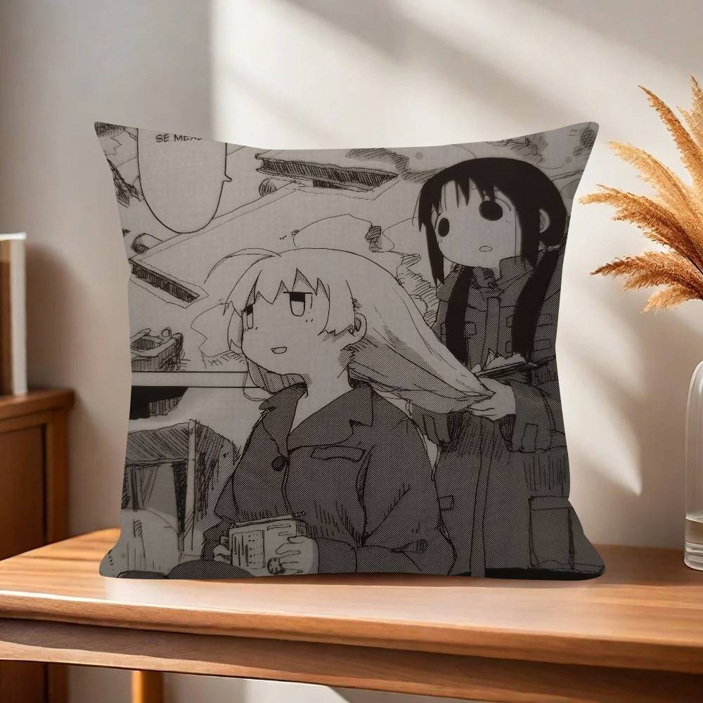Anime Girls LLast Tour   Maple Design Cushion Cover Happy Autumn Harvest Decor Holiday Decorati Pillow Cover
