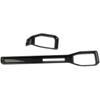 Dashboard Vent Air Outlet Cover Trim Kit Accessories for 2024-2025 Ford Mustang (carbon Fiber Style)