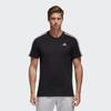 adidas T-shirt Casual Sportiva da Allenamento Girocollo Manica Corta Uomo Top Nero S98717