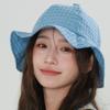 Versatile Plaid Bucket Cap Japanese Women's Sun Hat Fashion Fisherman Caps  Travel