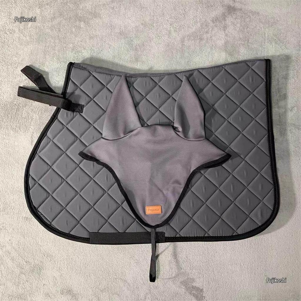 Sattelpad und Ohrenhaube Set - Reitsport Zubehör