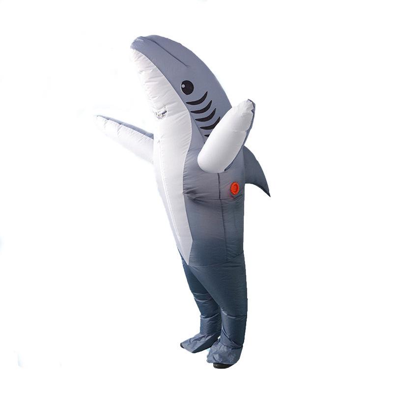 Shark Inflatable Costume for Role Play, Cosplay, and Party Mascot Performances